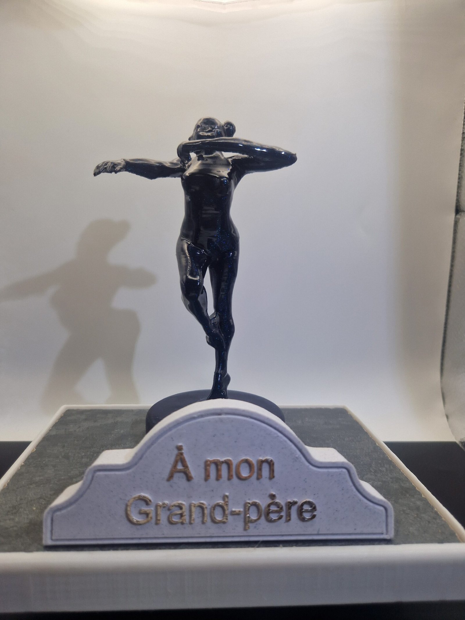 Plaque funéraire Danseuse d’opéra personnalisée – Image 2