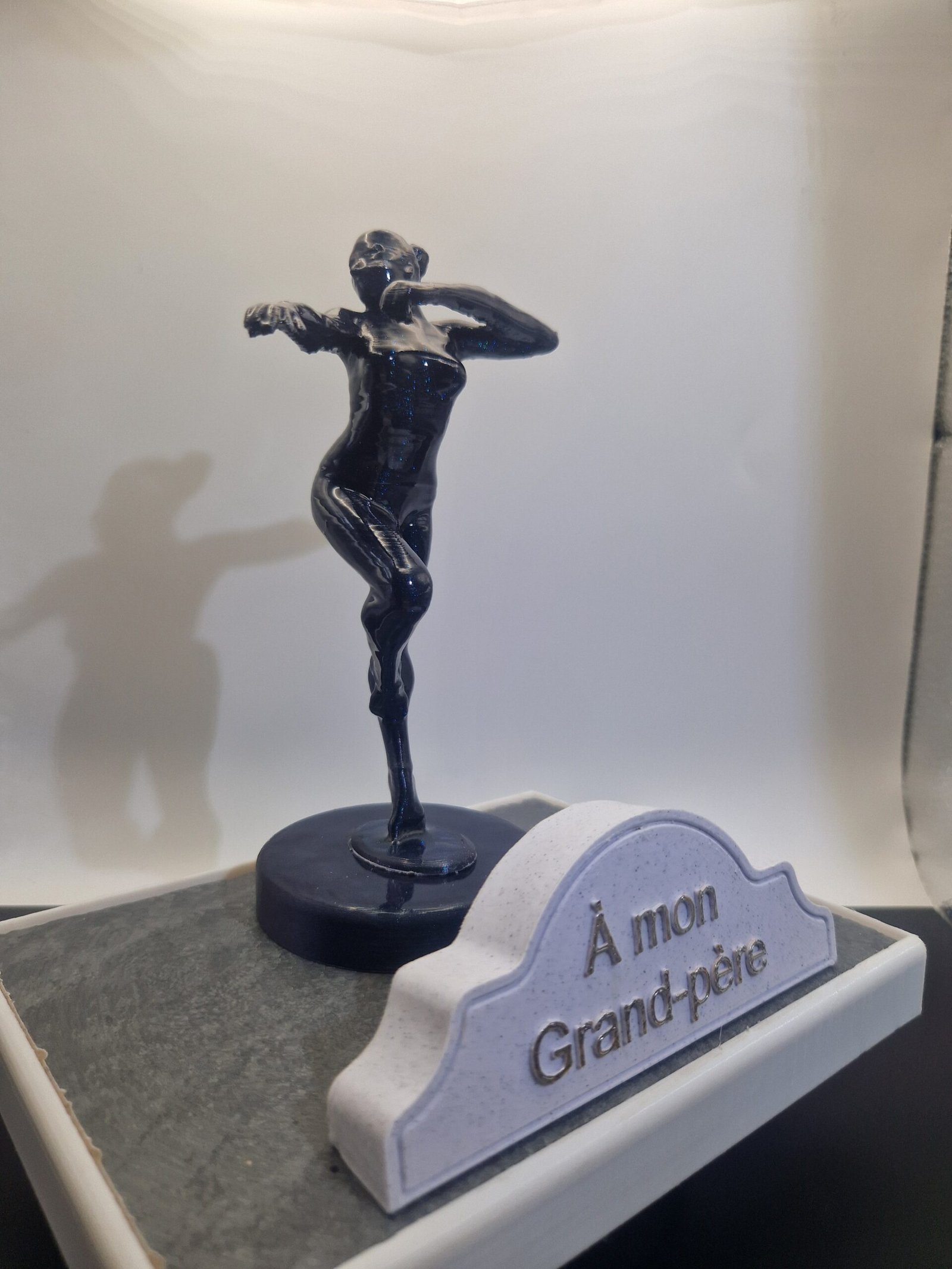 Plaque funéraire Danseuse d’opéra personnalisée – Image 3
