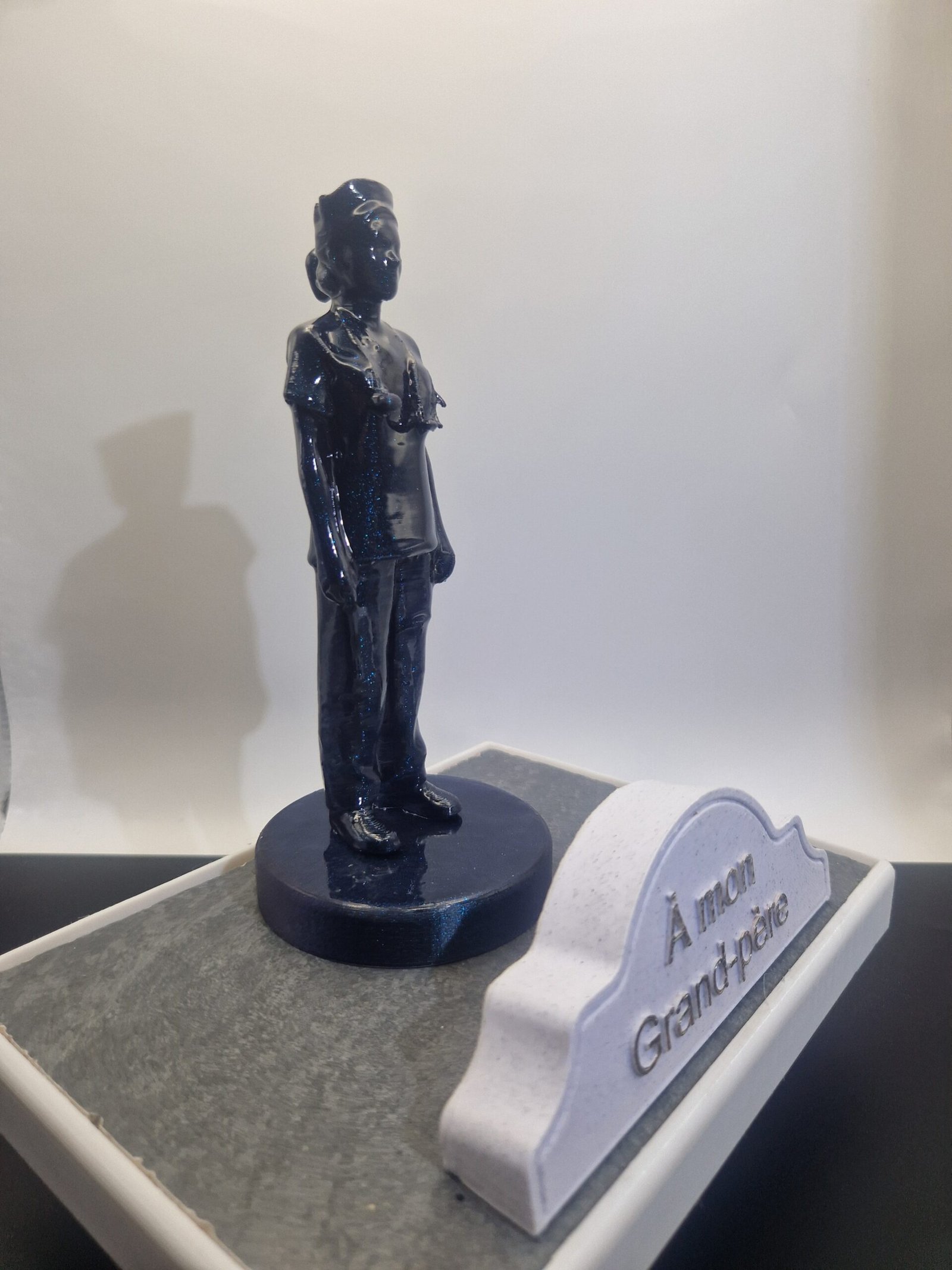 Plaque funéraire Infirmière personnalisée