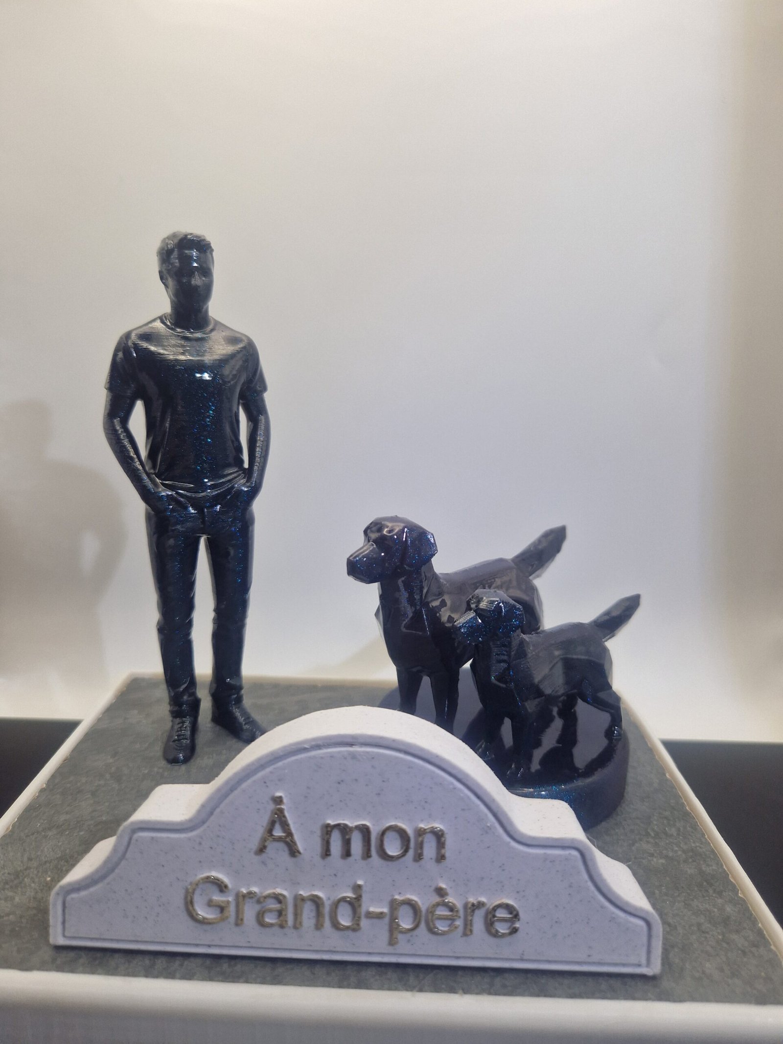 Plaque funéraire Labrador personnalisée – Image 3